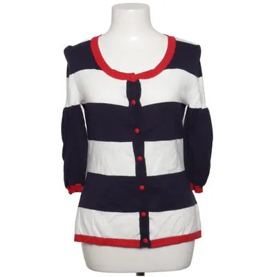 Strickjacke (Blau, Weiß, Rot) von Fever London Baumwolle, Elasthan