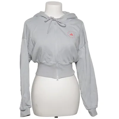 Kapuzenpullover (Grau) von Adidas by Stella McCartney Elasthan, Bio-Baumwolle