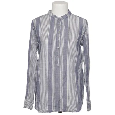 Blouse (Blue, White) from Rue de Femme Cotton
