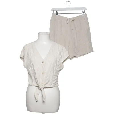 Set (Siesta Mw Pull-Up Lin Bl Shorts) from ONLY Blue Denim Linen, Viscose
