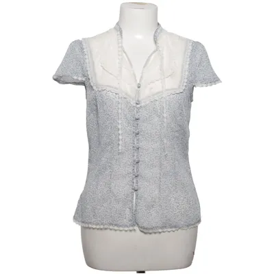 Topp (Blå, Vit) från Hallhuber Trend Elastan, Polyamid, Polyester