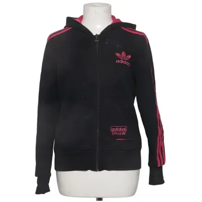 Kapuzenpullover (Schwarz, Pink) von Adidas Originals Baumwolle, Polyester