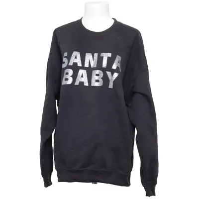 Sweatshirt (Sort) fra L.A.LU Design Bomuld, Polyester
