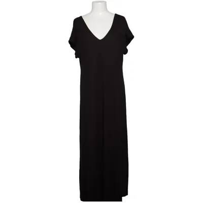 Maxi jurk (Zwart) van Mat. Elastaan, Viscose
