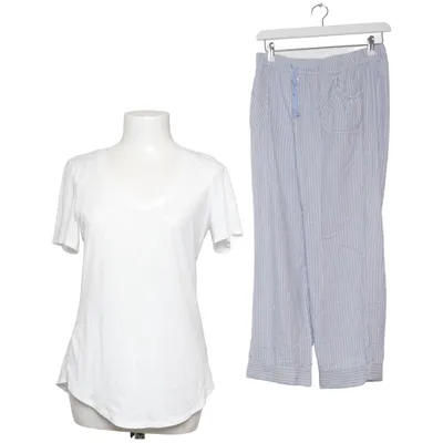 Pyjama (Blau, Weiß) von Victoria's Secret Baumwolle, Polyester