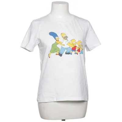 T-shirt (Blanc) de The Simpsons Coton