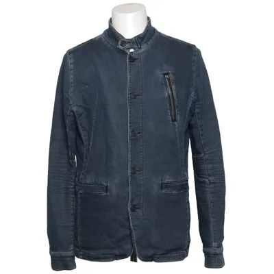 Spijkerjas (Blauw) van Cast Iron Katoen, Elastaan, Polyester