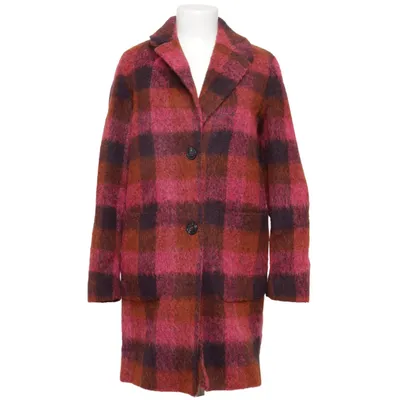 Frakke (Pink, Brun, Flerfarvet) fra White Label Akryl, Alpacauld, Polyester