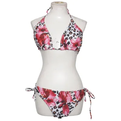Bikini (Roze, Wit, Meerkleurig) Elastaan, Polyamide