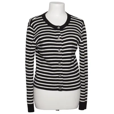 Cardigan (Noir, Blanc) de Claudie Pierlot Coton, Laine