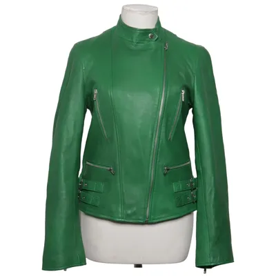Bikerjacke (Grün) von Each x Other Leder, Polyester