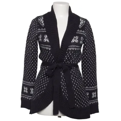 Wrap cardigan (Blue, White) from Vero Moda Jeans Acrylic