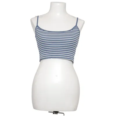 Crop top (Blå, Vit) från Pacific Republic Pull & Bear