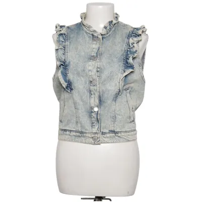 Jeansväst (Denim Ruffle Gilet) från Revelation Bomull