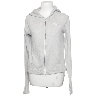 Hoodie (Gray) from Abercrombie & Fitch Cotton, Polyester