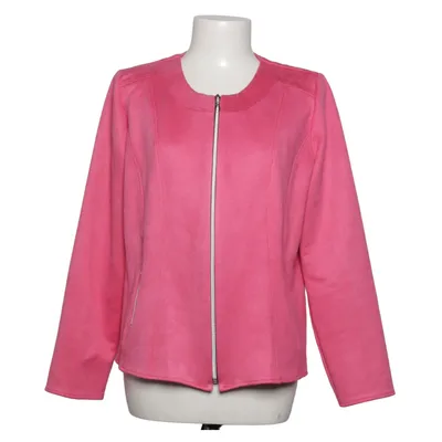Jacket (Pink) from Anna Elastane, Polyester, Viscose