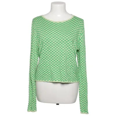 Sweater (Green) from Mango Polyester, Viscose