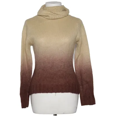 Turtleneck (Beige, Brun) fra Lady Mei Akryl, Elastan, Uld