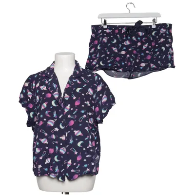 Pyjamasz (Blå, Flerfarvet) fra Love to Lounge Viscose