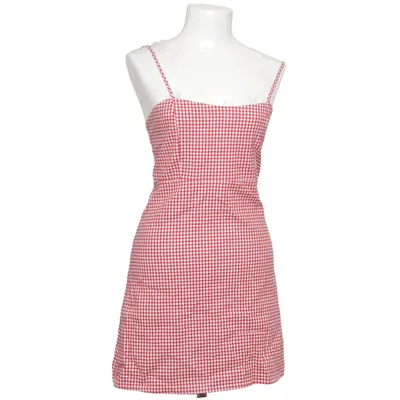 Jurk (Rood, Wit) van Brandy Melville Katoen, Elastaan