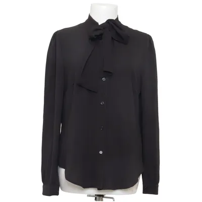 Knytblus (Svart) från Reken Maar Elastan, Polyester