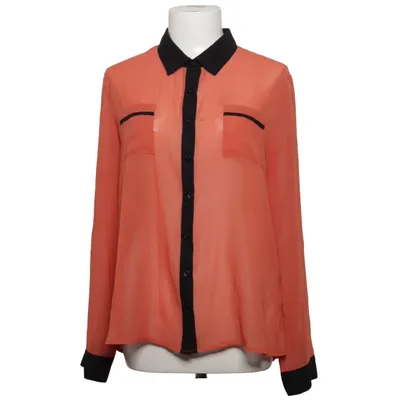 Blus (Orange, Svart) från Mine Polyester