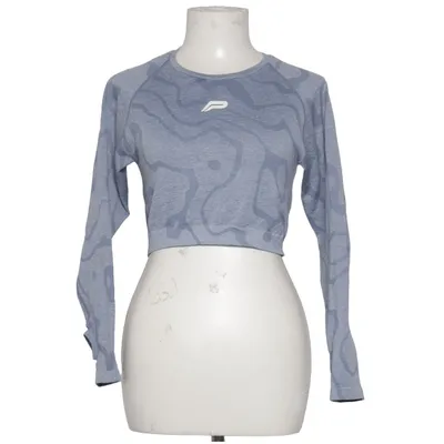 Sports top (Blue) from Pursue Fitness Elastane, Nylon, Recycled polyester