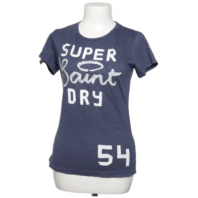 T-shirt (Blue) from Superdry Cotton, Polyester