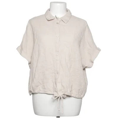 Chemise à manches courtes (Beige) de Page One Coton