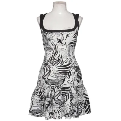Robe (Noir, Blanc) de Karen Millen Acétate, Coton, Élasthane