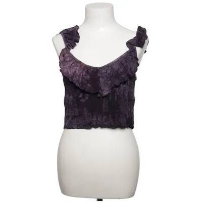 Crop Top (Lila) von American Eagle Outfitters Elasthan, Viskose