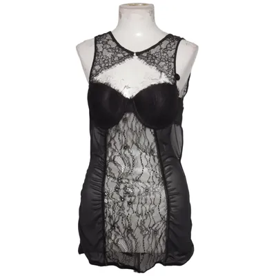 Déshabillé (Noir) de Mister Lady Élasthane, Polyester, Polyuréthane