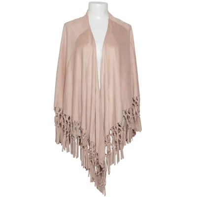 Poncho (Beige) fra Rich & Royal Elastan, Polyester