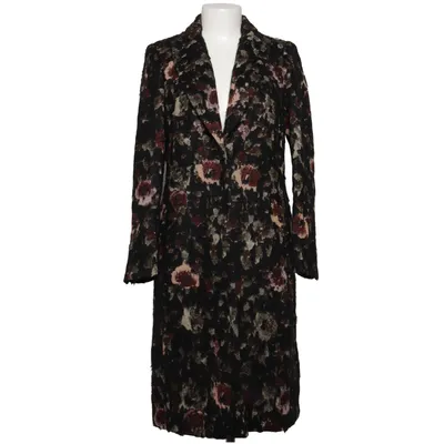 Mantel (Schwarz, Mehrfarbig) von Zara Basic Outerwear