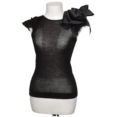 Top (Sort) fra Mango Suit Akryl, Mohair, Polyamid, Polyester, Uld