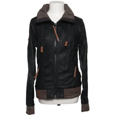Jacke (Schwarz) von Naketano Baumwolle, Polyamid, Polyurethan