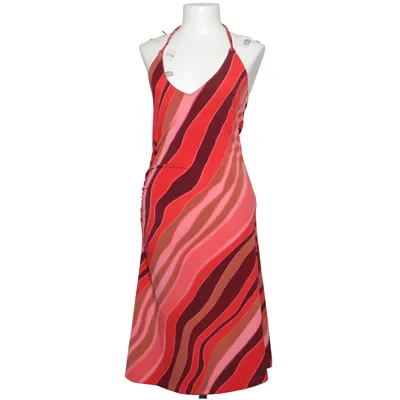 Halterneck-kjole (Rød, Pink, Brun) fra H&M Elastan, Polyester