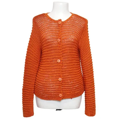 Strickjacke (Orange) von Oui Set Acryl, Nylon, Wolle