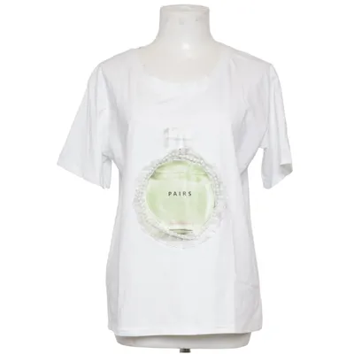 T-shirt (Vit) från Classic Fashion Collection Bomull, Elastan