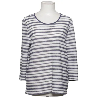 Langarmshirt (Blau, Weiß) von My Blue by Tchibo Baumwolle, Polyester, Viskose