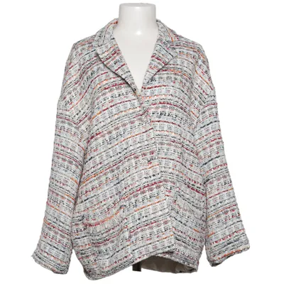 Jakke (Hvid, Flerfarvet) fra Milkwhite Metallfiber, Polyester, Viscose