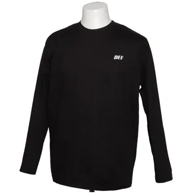 Långärmad t-shirt (Svart) från Def Bomull