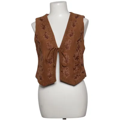 Vest (Brun) fra Zara Elastan, Polyester