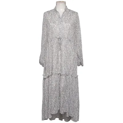 Robe (Blanc, Bleu, Marron) de Kilibbi Coton, Polyester