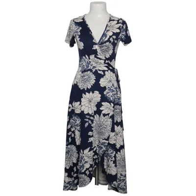 Wrap dress (Blue, White) from Caution To the Wind