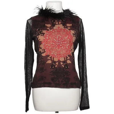 Trui (Zwart, Meerkleurig) van Didi Katoen, Elastaan, Veer, Polyamide, Polyester, Viscose