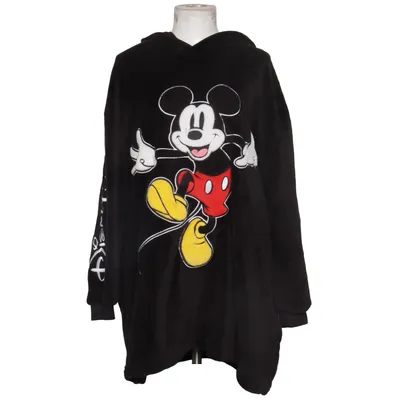 Kapuzenpullover (Schwarz, Mehrfarbig) von Disneyland Paris Recycelte Baumwolle, Recyceltes Polyester