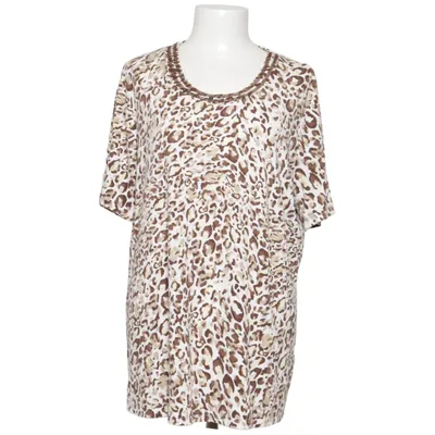 Top (Brun, Gul, Hvid) fra Kingfield Elastan, Viscose