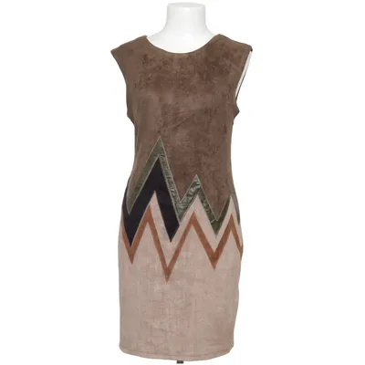 Dress (Brown, Green, Beige) from Stella Morgan Elastane, Polyester