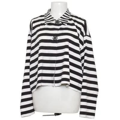 Bluse (Sort, Hvid) fra La Belle Bomuld, Elastan, Viscose